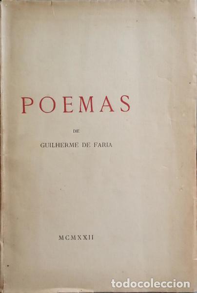 Libros: FARIA. (Guilherme de) - POEMAS. - Foto 1