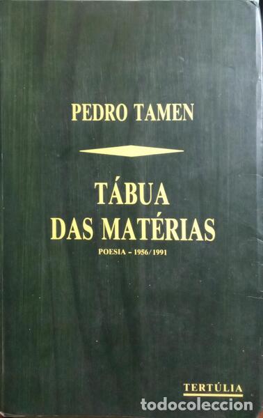 Libros: TAMEN. (Pedro) - T&Aacute;BUA DAS MAT&Eacute;RIAS. - Foto 1