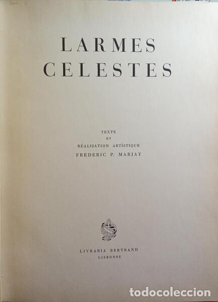 Libros: MARJAY. (Frederic P.) - LARMES CELESTES. - Foto 2
