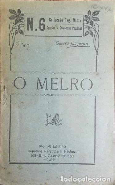 Libros: GUERRA JUNQUEIRO. (Ab&iacute;lio Manuel) - O MELRO. - Foto 1