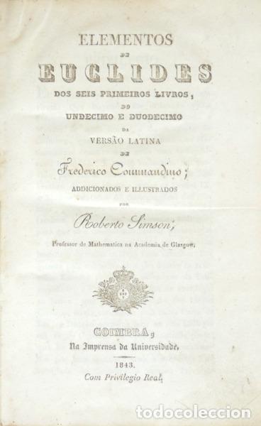 Libros: EUCLIDES. - ELEMENTOS DE EUCLIDES. - Foto 1