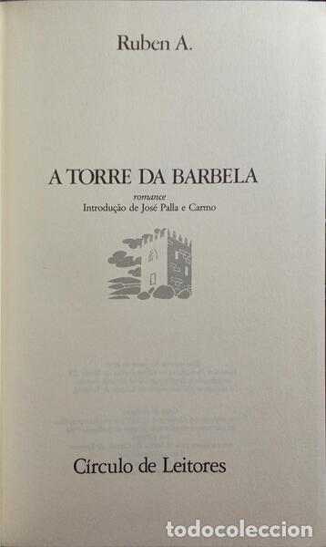 Libros: RUBEN A. - A TORRE DA BARBELA. - Foto 2