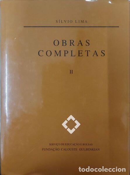 Libros: LIMA. (S&iacute;lvio) - OBRAS COMPLETAS. [2. VOLS.] [SOBRECAPA.] - Foto 2