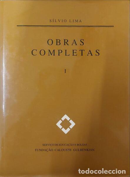 Libros: LIMA. (S&iacute;lvio) - OBRAS COMPLETAS. [2. VOLS.] [SOBRECAPA.] - Foto 1