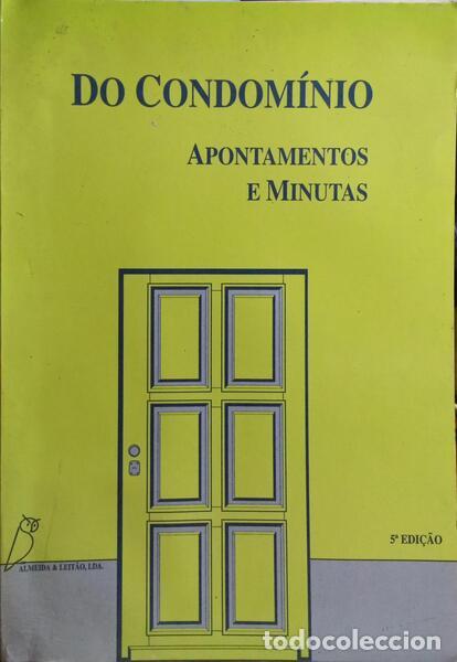 B&uuml;cher: CONDOM&Iacute;NIO (DO), APONTAMENTOS E MINUTAS. [5.&ordf; EDI&Ccedil;&Atilde;O]