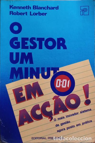 Libros: BLANCHARD. (Kenneth) e Robert Lorber. - O GESTOR UM MINUTO EM AC&Ccedil;&Atilde;O. - Foto 1