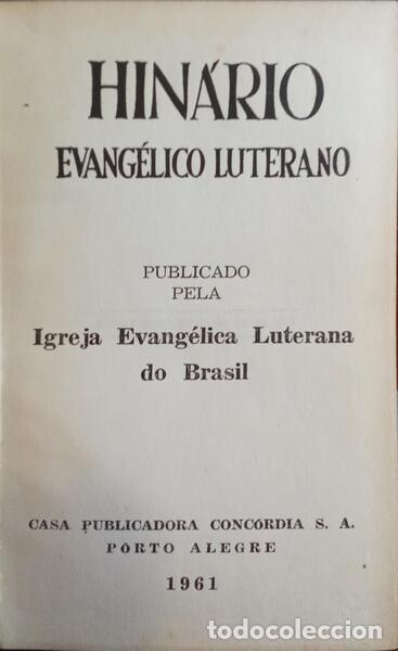 Libri di seconda mano: HIN&Aacute;RIO EVANG&Eacute;LICO LUTERANO.