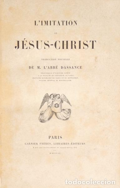Libros: KEMPIS. (Thomas a) - L&#39;IMITATION DE J&Eacute;SUS-CHRIST. - Foto 3
