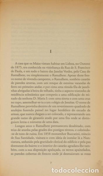 Libros: E&Ccedil;A DE QUEIROZ. (Jos&eacute; Maria de) - OS MAIAS. [2 VOLS.] - Foto 2