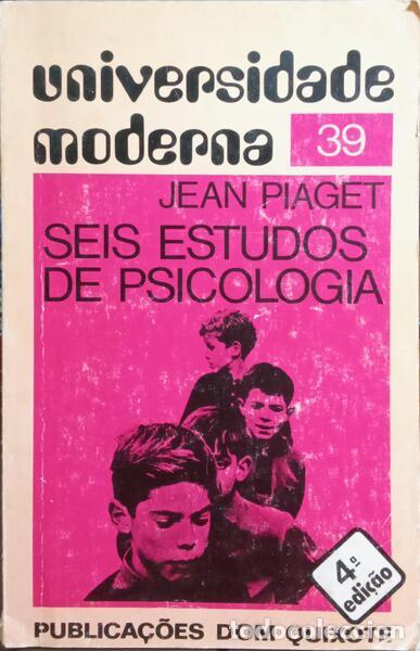 Libros: PIAGET. (Jean) - SEIS ESTUDOS DE PSICOLOGIA. - Foto 1