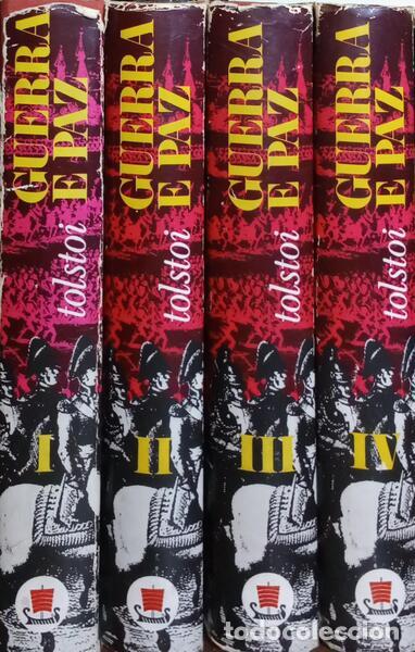 Libros: TOLST&Oacute;I. (Lev) - GUERRA E PAZ. [4 VOLS.] - Foto 4