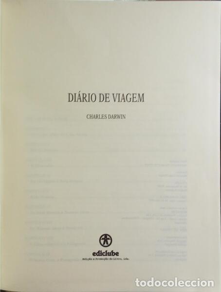 Libros: DARWIN. (Charles) - DI&Aacute;RIO DE VIAGEM. [1997] - Foto 1