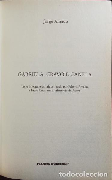 Libros: AMADO. (Jorge) - GABRIELA, CRAVO E CANELA. - Foto 2