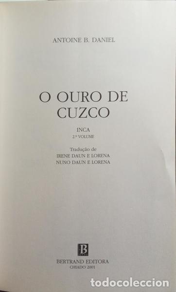 Libros: DANIEL. (Antoine B.) - INCAS. [3 VOLS.] - Foto 2