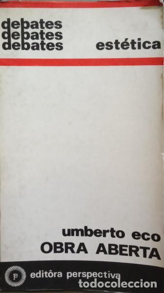 Libros: ECO. (Umberto) - OBRA ABERTA. [2.&ordf; EDI&Ccedil;&Atilde;O] - Foto 1