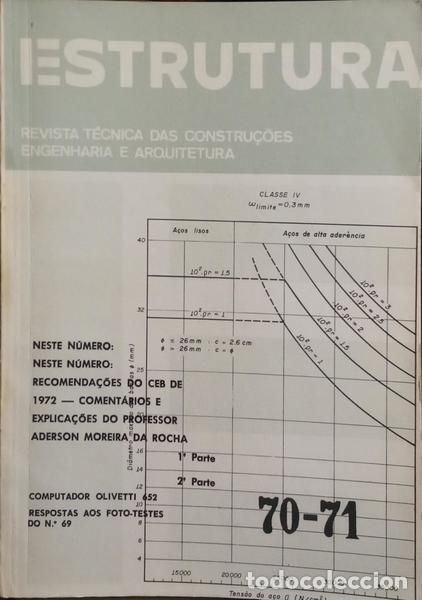 Libros: ESTRUTURAS, ANO 17, N.&ordm; 70-71. - Foto 1
