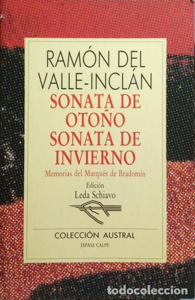 Libros: VALLE-INCL&Aacute;N. (Ram&oacute;n del) - SONATA DE OTO&Ntilde;O, SONATA DE INVIERNO. - Foto 1