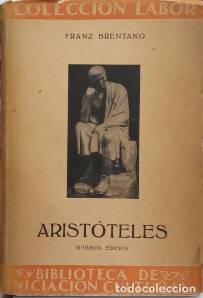 Libros: BRENTANO. (Franz) - ARIST&Oacute;TELES. - Foto 1