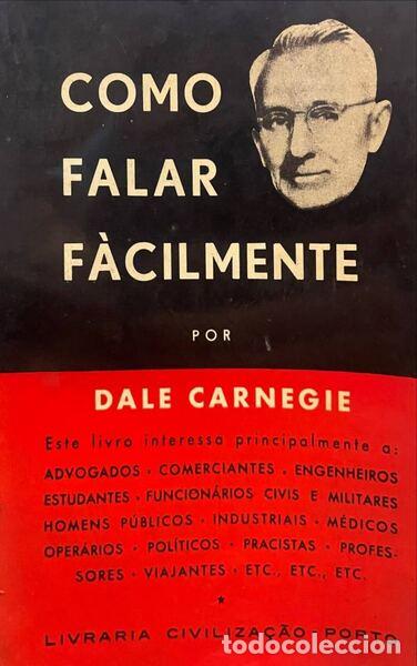 Libros: CARNEGIE. (Dale) - COMO FALAR F&Agrave;CILMENTE. [EDI&Ccedil;&Atilde;O DE 1968] - Foto 1