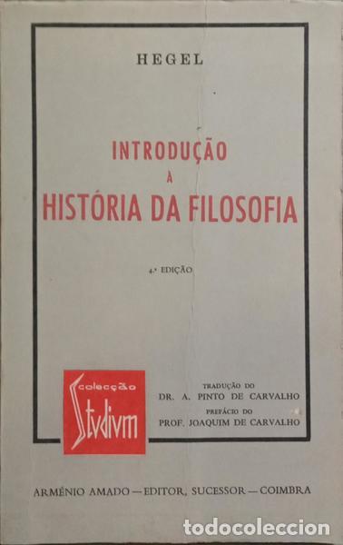 Libros: HEGEL. - INTRODU&Ccedil;&Atilde;O &Agrave; HIST&Oacute;RIA DA FILOSOFIA. - Foto 1