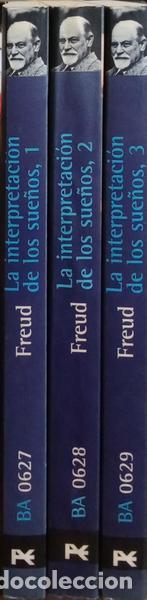 Libros: FREUD. (Sigmund) - LA INTERPRETACI&Oacute;N DE LOS SUE&Ntilde;OS. [3 VOLS.] - Foto 4