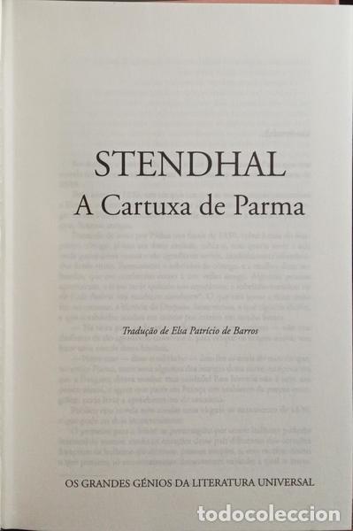 Libros: STENDHAL. (Henri-Marie Beyle) - A CARTUXA DE PARMA. - Foto 2