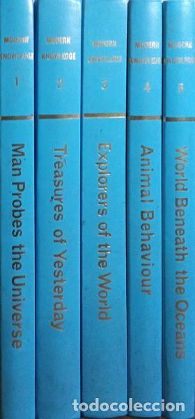 Libros: RONAN. (Colin A.) et al. - MODERN KNOWLEDGE. [5 VOLS.] - Foto 4