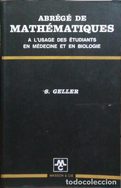 Libros: GELLER. (S.) - ABR&Eacute;G&Eacute; DE MATH&Eacute;MATIQUES. - Foto 1