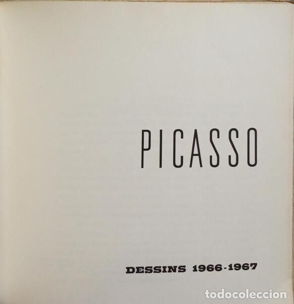 Libros: PICASSO. (Pablo) e Michel Leiris. - PICASSO, DESSINS 1966-1967. - Foto 1