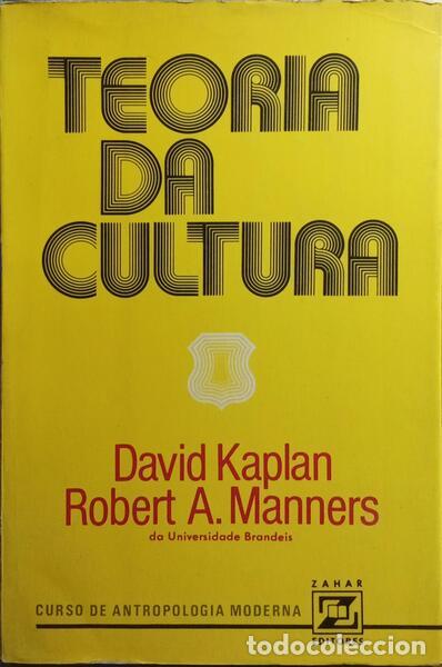 Libros: KAPLAN. (David) e Robert A. Manners. - TEORIA DA CULTURA. - Foto 1