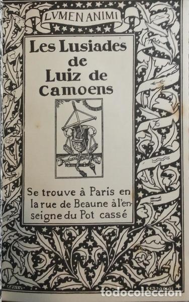 Libros: CAM&Otilde;ES. (Lu&iacute;s Vaz de) - LES LUSIADES. - Foto 2