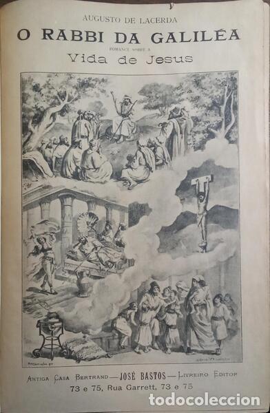 Libros: LACERDA. (Augusto de) - O RABBI DA GALIL&Eacute;A. - Foto 2