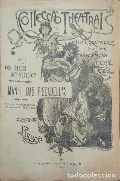 Libros: TORRES. (Henrique) - OS TRES MENDIGOS. - Foto 1