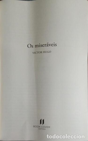 Libros: HUGO. (Victor) - OS MISER&Aacute;VEIS. [2 VOLS.] - Foto 2