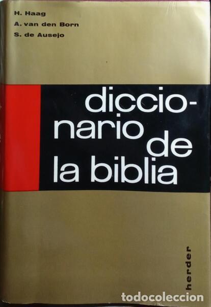 Libros: HAAG. (Herbert), A. van den Born e S. de Ausejo. - DICIONARIO DE LA BIBLIA. - Foto 1