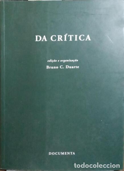 Libros: DUARTE. (Bruno C.) et al. - DA CR&Iacute;TICA. - Foto 1