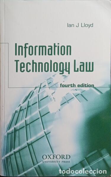 Libros: LLOYD. (Ian J.) - INFORMATION TECHNOLOGY LAW. - Foto 1