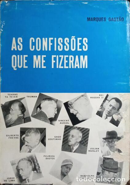 Libros: MARQUES GAST&Atilde;O. (Manuel) - AS CONFISS&Otilde;ES QUE ME FIZERAM. - Foto 1