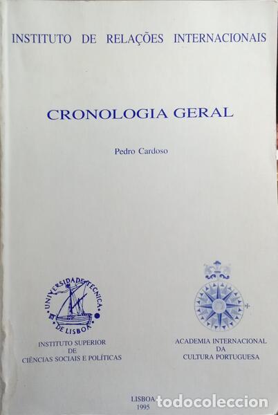 Libros: CARDOSO. (Pedro) - CRONOLOGIA GERAL. - Foto 1