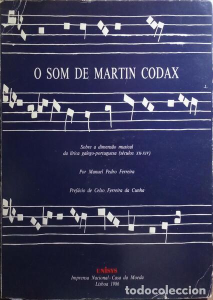 Libros: FERREIRA. (Manuel Pedro) - O SOM DE MARTIN CODAX. - Foto 1