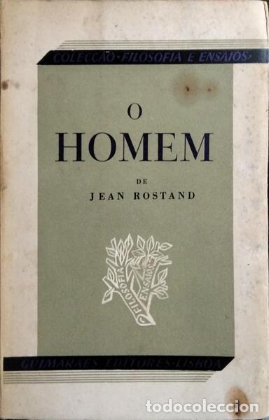 Libros: ROSTAND. (Jean) - O HOMEM. - Foto 1