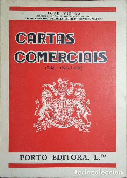 Libros: VIEIRA. (Jos&eacute;) - CARTAS COMERCIAIS, EM INGL&Ecirc;S. - Foto 1
