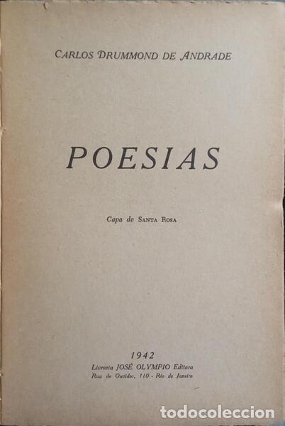 Libros: DRUMMOND DE ANDRADE. (Carlos) - POESIAS. - Foto 2