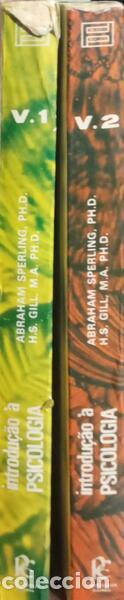 Libros: SPERLINH. (Abraham) e H. S. Gill. - INTRODU&Ccedil;&Atilde;O &Agrave; PSICOLOGIA. [2 VOLS.] - Foto 4