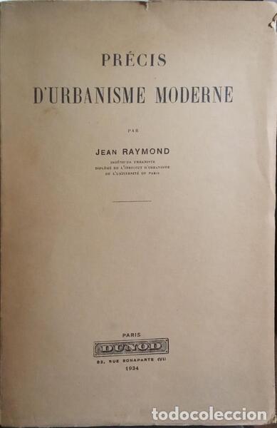 Libros: RAYMOND. (Jean) - PR&Eacute;CIS D&#39;URBANISME MODERNE. - Foto 1