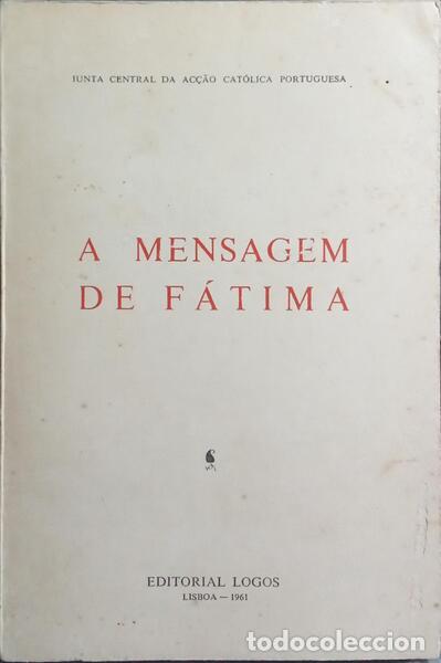 Libros: MENSAGEM (A) DE F&Aacute;TIMA. [80.&ordm; MILHAR] - Foto 1
