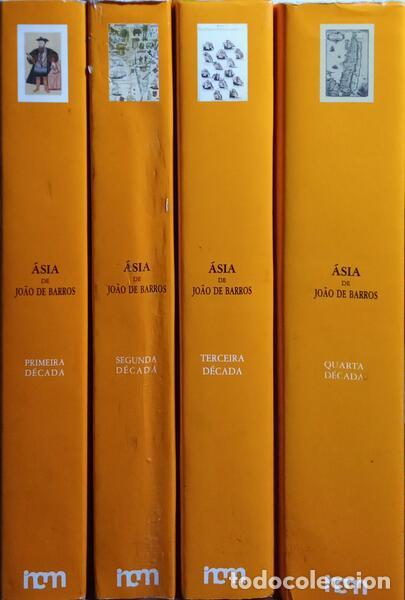 Libros: BARROS. (Jo&atilde;o de) - &Aacute;SIA. [4 VOLS., FAC-S&Iacute;MILE] - Foto 4