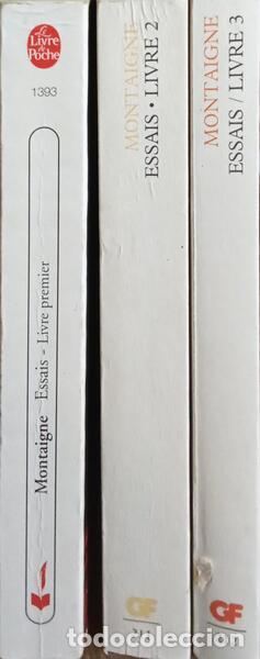 Libros: MONTAIGNE. (Michel de) - ESSAIS. - Foto 4