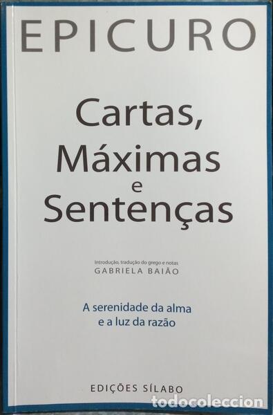 Libros: EPICURO. - CARTAS, M&Aacute;XIMAS E SENTEN&Ccedil;AS. - Foto 1