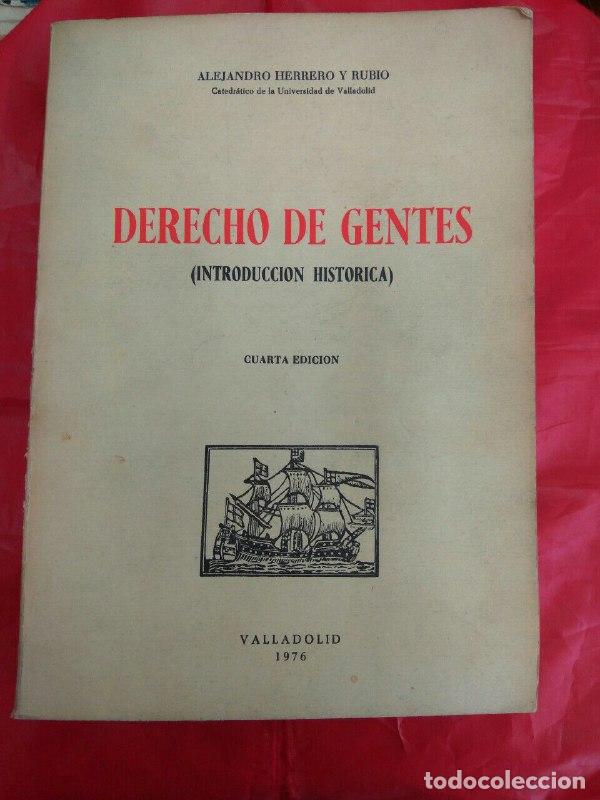 Libros: Derecho de Gentes - Herrero Rubio, Alejandro - Foto 1